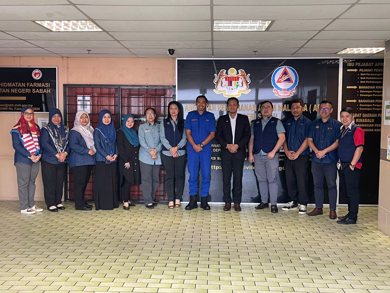EXIT PEJABAT NEGERI PERTAHANAN AWAM SABAH 30.08.2023